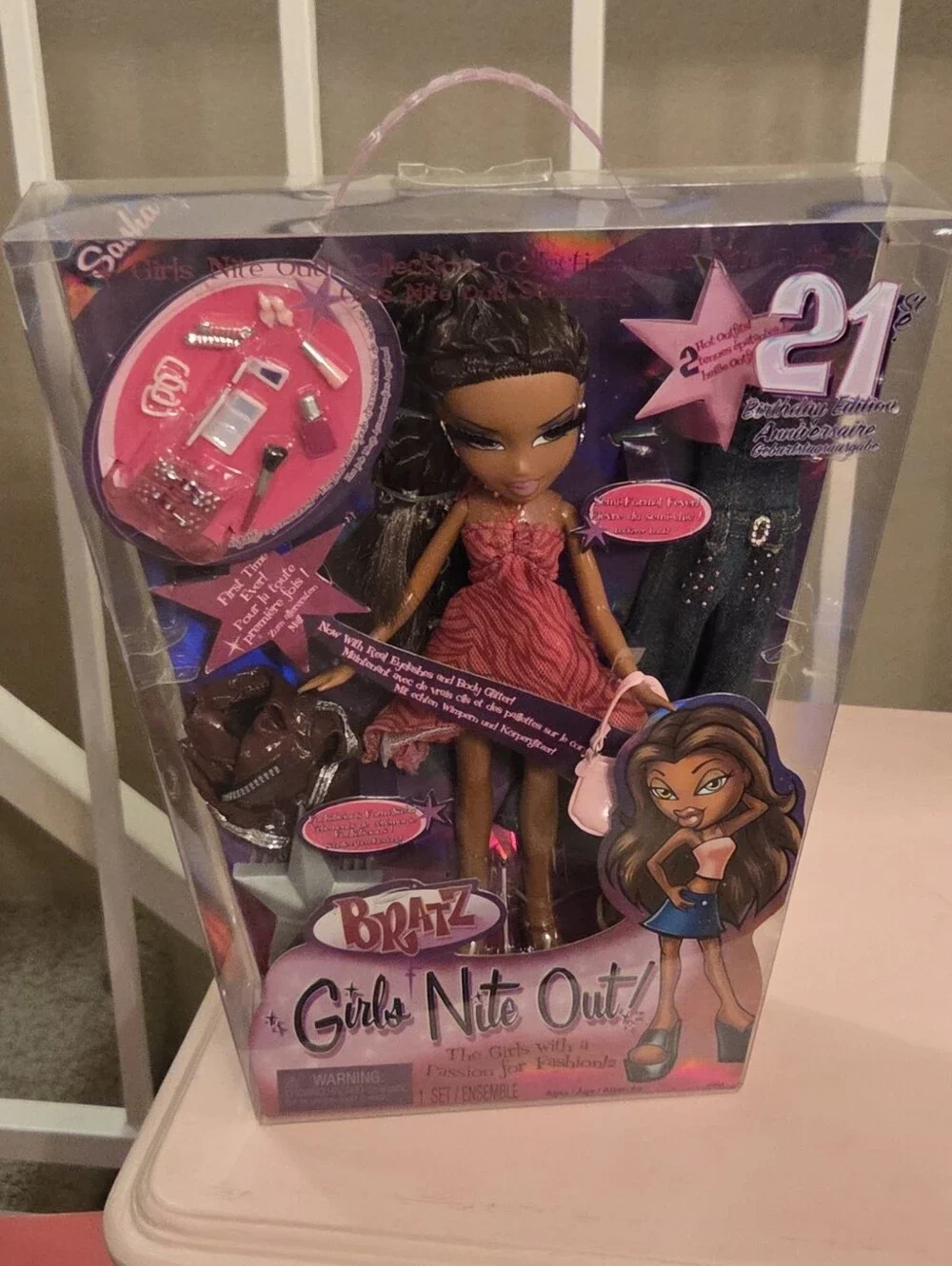 ♡ bratz girls nite out 21st birthday edition sasha soll nib ♡